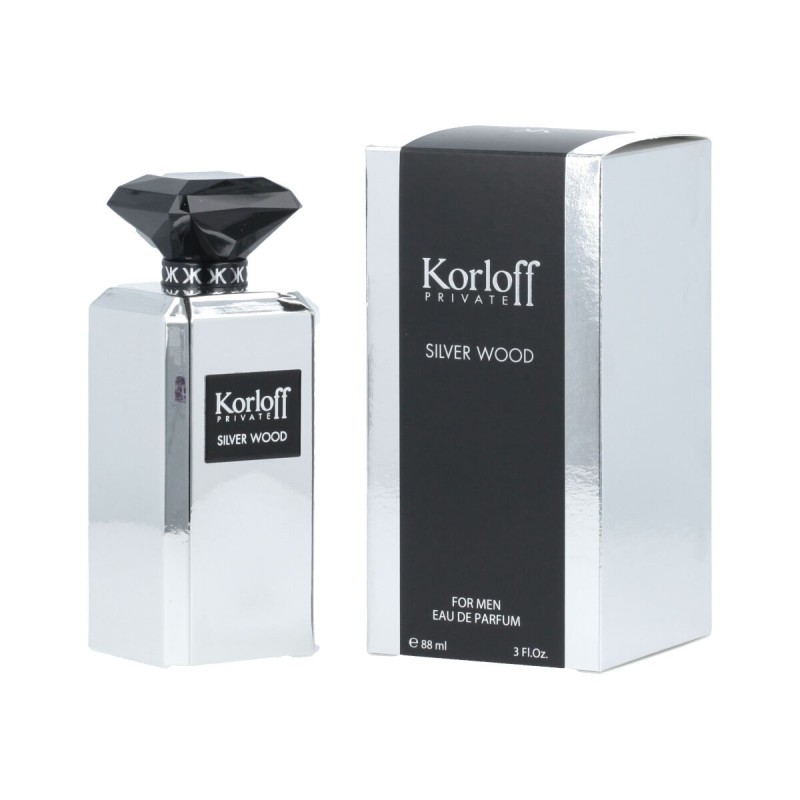 Parfum Homme Korloff EDP Silver Wood (88 ml) - Acheter à 35,05 € seulement chez Collector's Boutique