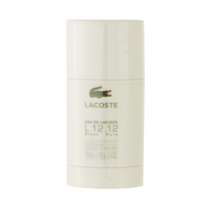 Déodorant en stick Lacoste Eau de Lacoste L.12.12 BLANC (75 ml) - Acheter à 13,78 € seulement chez Collector's Boutique