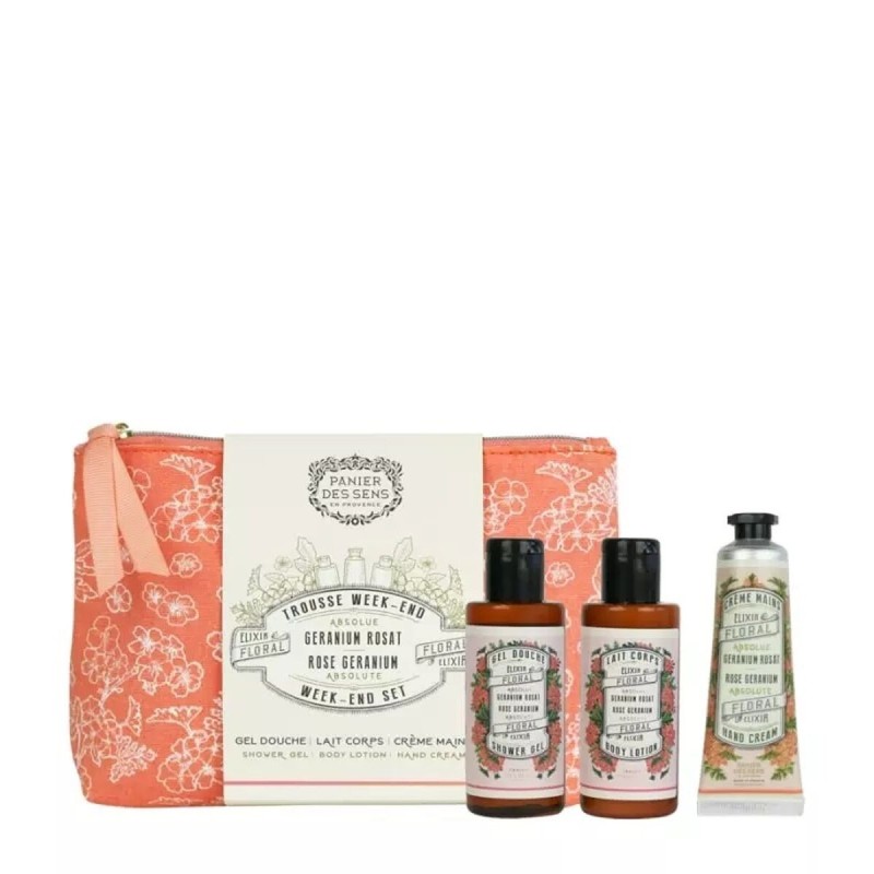 Ensemble de Bain Panier des Sens Rose Géranium 4 Pièces - Acheter à 16,73 € seulement chez Collector's Boutique