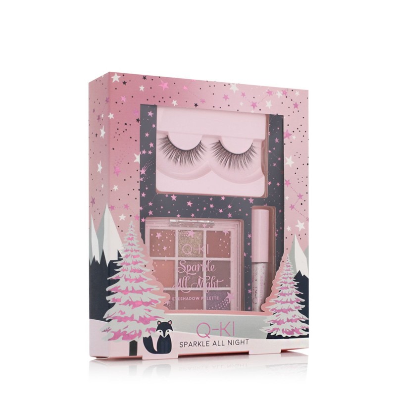 Set de Maquillage Q-KI Cosmetics Sparkle All Night 4 Pièces - Acheter à 8,62 € seulement chez Collector's Boutique