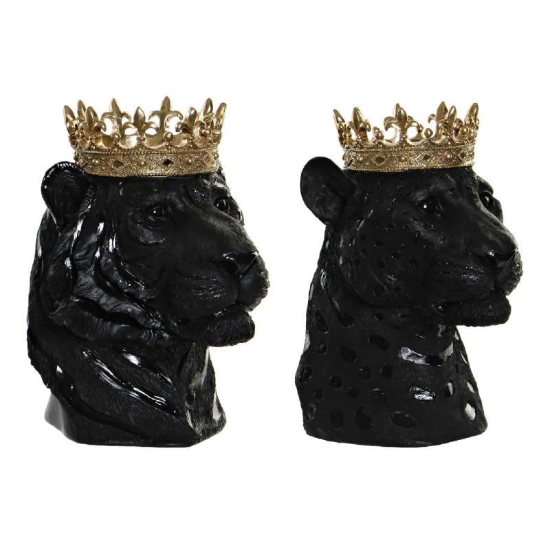 Figurine Décorative DKD Home Decor Résine Animal (2 pcs) (27.5 x 23.5 x 33 cm) - Acheter à 87,82 € seulement chez Collector's Bo