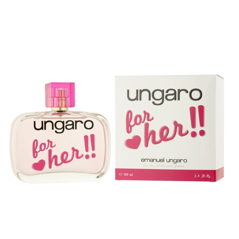 Parfum Femme Emanuel Ungaro EDT Ungaro For Her!! (100 ml) - Acheter à 18,25 € seulement chez Collector's Boutique