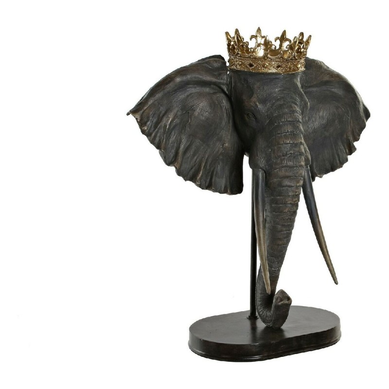 Figurine Décorative DKD Home Decor Résine Eléphant (49 x 26.5 x 57 cm) - Acheter à 110,54 € seulement chez Collector's Boutique