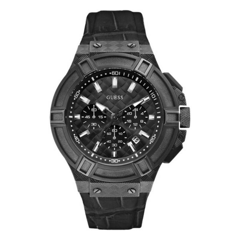 Montre Homme Guess W0408G1 (Ø 45 mm) - Acheter à 104,53 € seulement chez Collector's Boutique