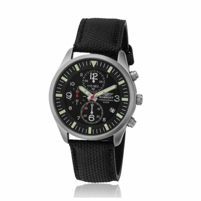 Montre Homme Bobroff BF0021 Graphite (Ø 42 mm) - Acheter à 63,47 € seulement chez Collector's Boutique