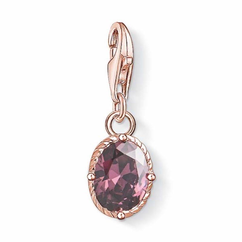 Perle de verre Femme Thomas Sabo 1671-416-13 Violet (2 cm) - Acheter à 20,38 € seulement chez Collector's Boutique