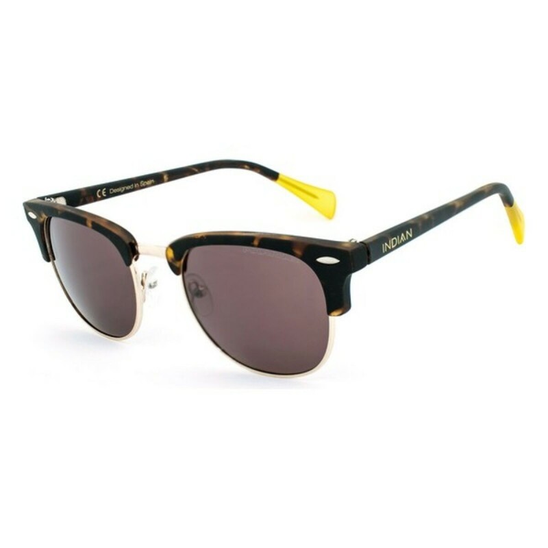 Lunettes de soleil The Indian Face DAKOTA-100-1 (Ø 50 mm) Jaune Marron Doré Tortue (ø 50 mm) - Acheter à 11,26 € seulement chez 