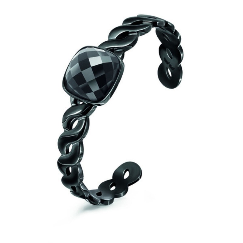 Bracelet Folli Follie 3B15T013KK Noir (17 cm) - Acheter à 43,90 € seulement chez Collector's Boutique