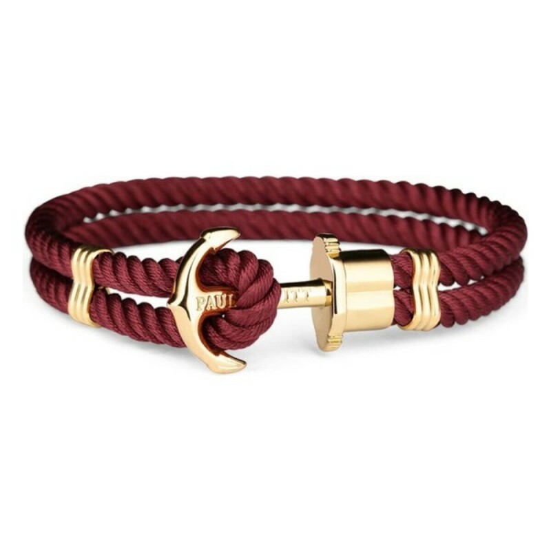 Bracelet Femme Paul Hewitt PH-PH-N-G-DB-XS Rouge Nylon (14-15 cm) - Acheter à 16,88 € seulement chez Collector's Boutique