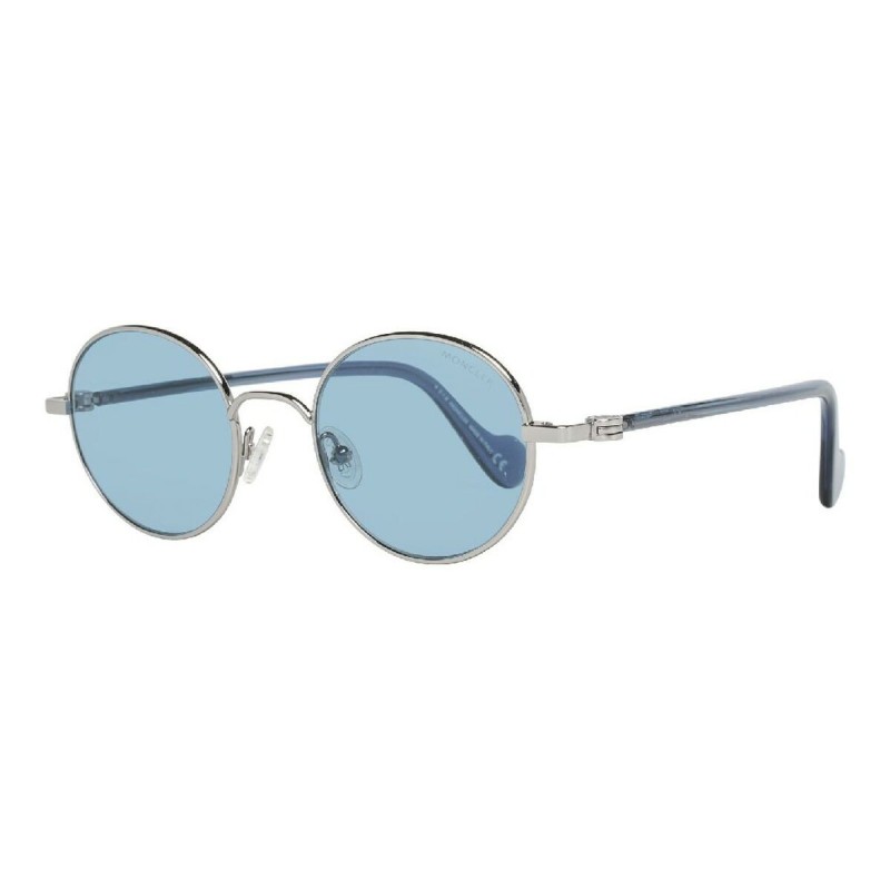 Lunettes de soleil Unisexe Moncler ML0057-14V Bleu Gris (ø 49 mm) - Acheter à 87,11 € seulement chez Collector's Boutique