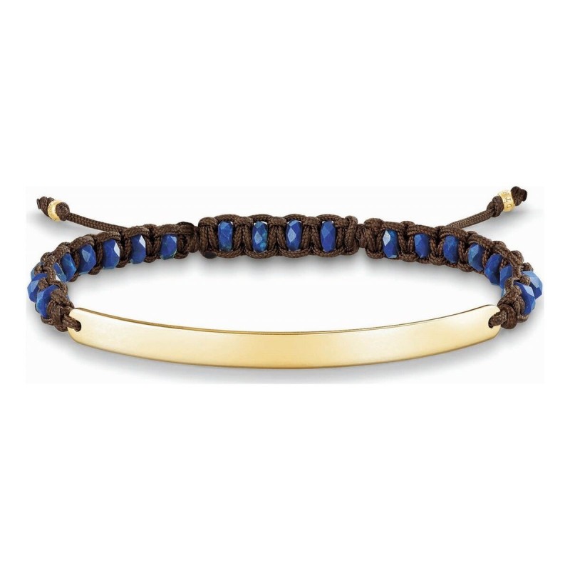 Bracelet Thomas Sabo LBA0056-892-32-L21v Bleu Argent Doré (21 cm) - Acheter à 63,55 € seulement chez Collector's Boutique