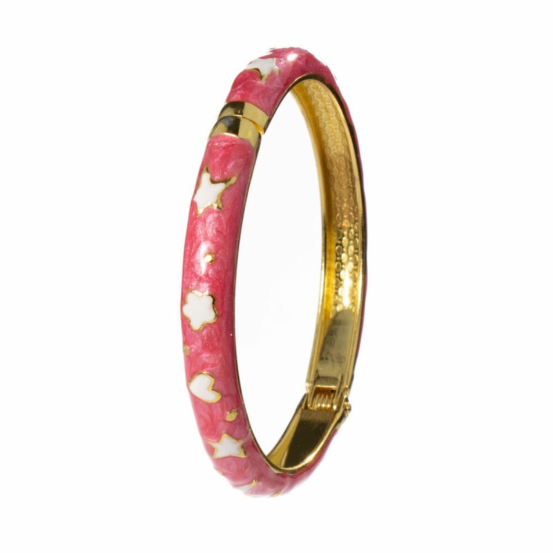 Bracelet Femme FP005 Rose Métal (6 cm) - Acheter à 4,68 € seulement chez Collector's Boutique