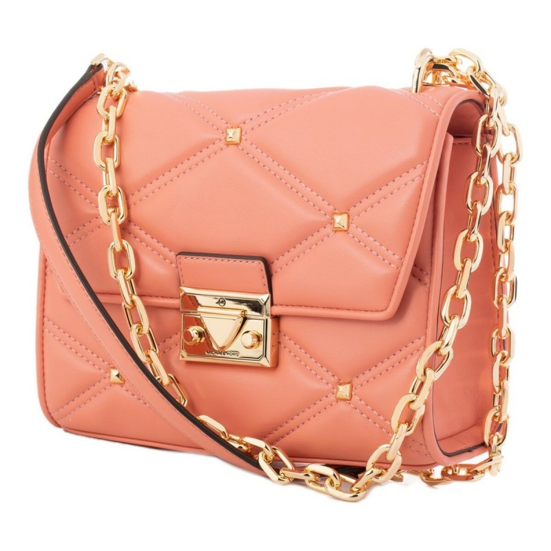 Sac-à-main Femme Michael Kors 35S2GNRL2I-SHERBERT Rose (23 x 20 x 5 cm) - Acheter à 211,01 € seulement chez Collector's Boutique