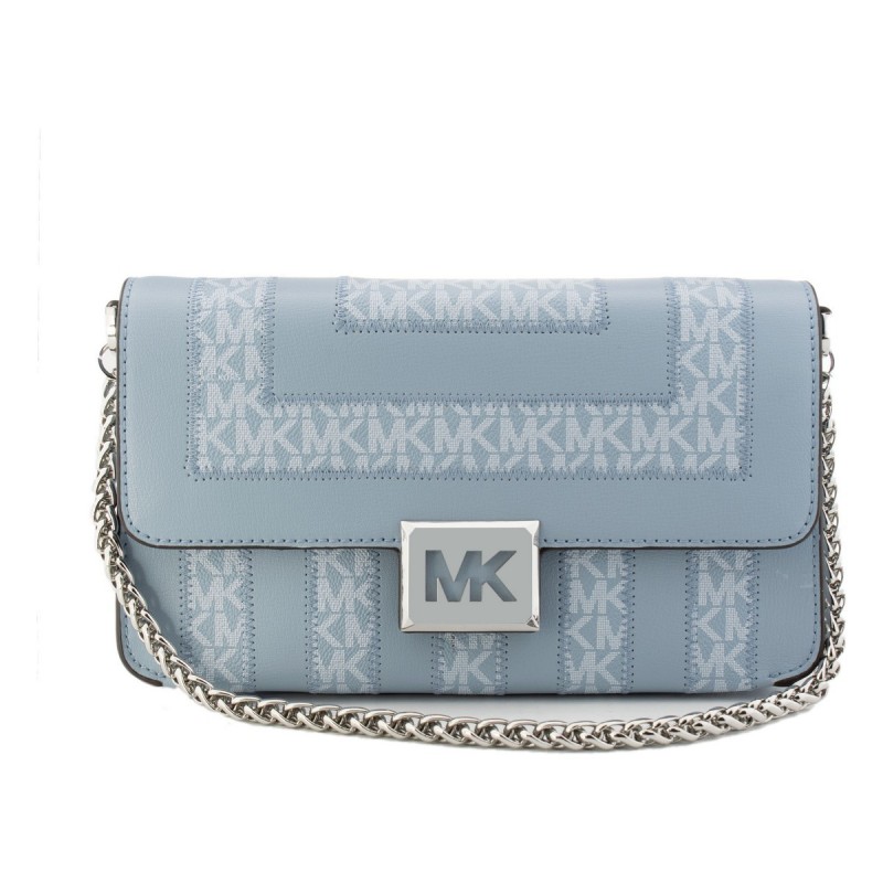 Sac-à-main Femme Michael Kors 35S2S6SL2B-PALE-BLU-MLT Bleu (26 x 14,6 cm) - Acheter à 251,84 € seulement chez Collector's Boutiq