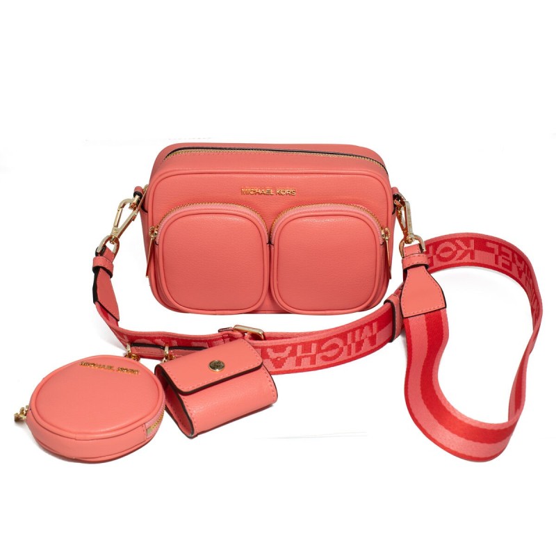 Sac-à-main Femme Michael Kors 35T2GTTC2L-GRAPEFRUIT Rose (21 x 15 x 6 cm) - Acheter à 182,08 € seulement chez Collector's Boutiq