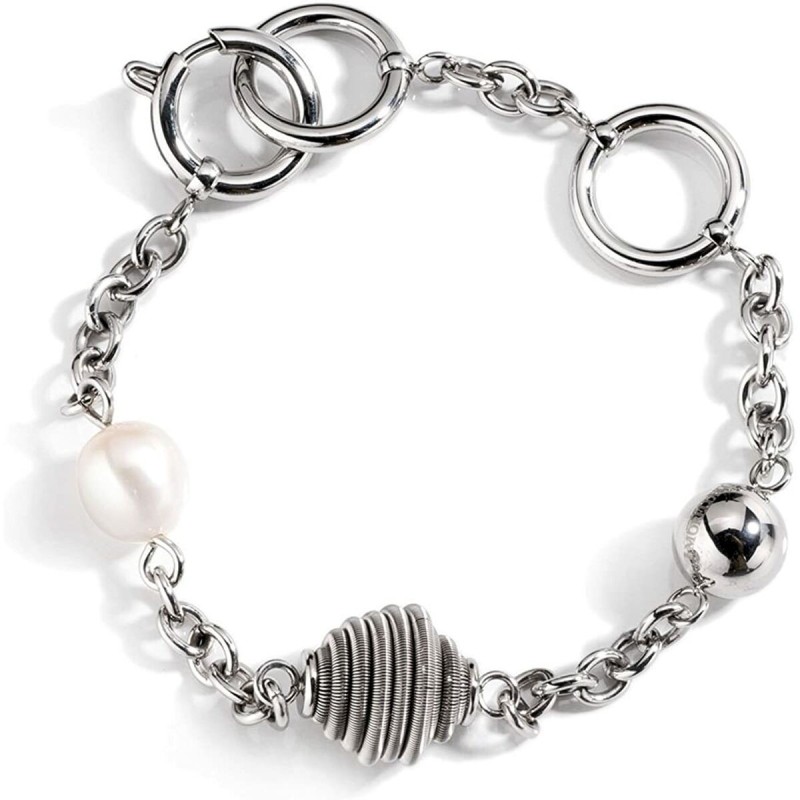 Bracelet Femme Morellato SEC04 Gris Acier inoxydable (19 cm) - Acheter à 33,34 € seulement chez Collector's Boutique