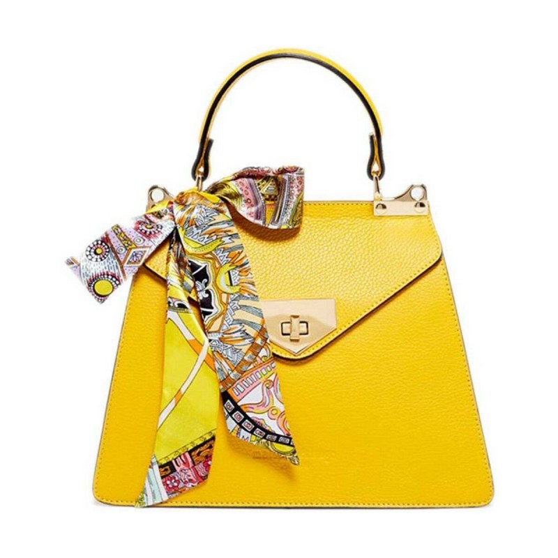 Sac-à-main Femme Maison Heritage RIO-JAUNE (28 x 22 x 9 cm) - Acheter à 114,98 € seulement chez Collector's Boutique