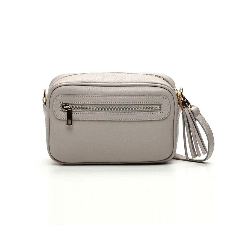 Sac-à-main Femme Maison Heritage GABY-GRIS Gris (21 x 14 x 7 cm) - Acheter à 79,34 € seulement chez Collector's Boutique