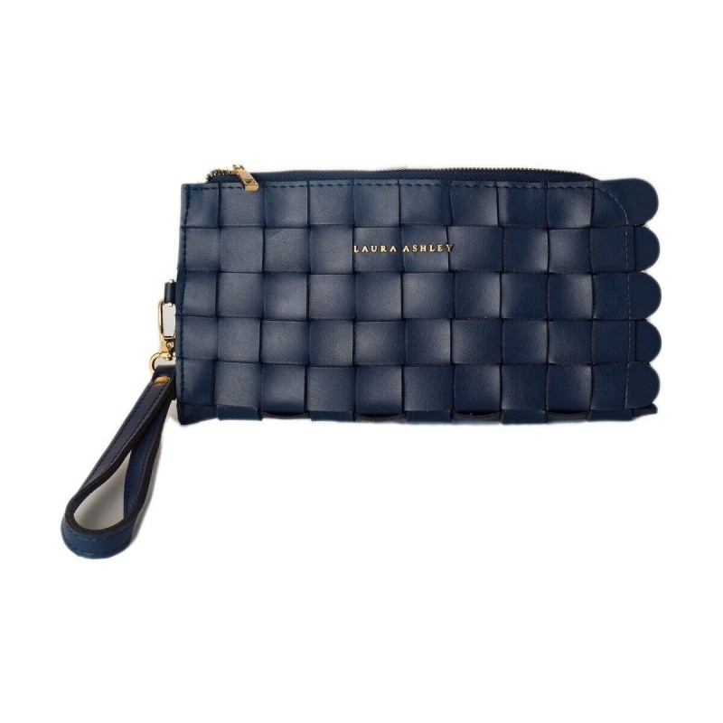 Portefeuille Femme Laura Ashley A27-W01-DARK-BLUE Bleu - Acheter à 54,88 € seulement chez Collector's Boutique