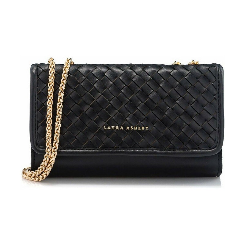 Sac-à-main Femme Laura Ashley BOLAR-BLACK Noir (21 x 14 x 7 cm) - Acheter à 128,93 € seulement chez Collector's Boutique