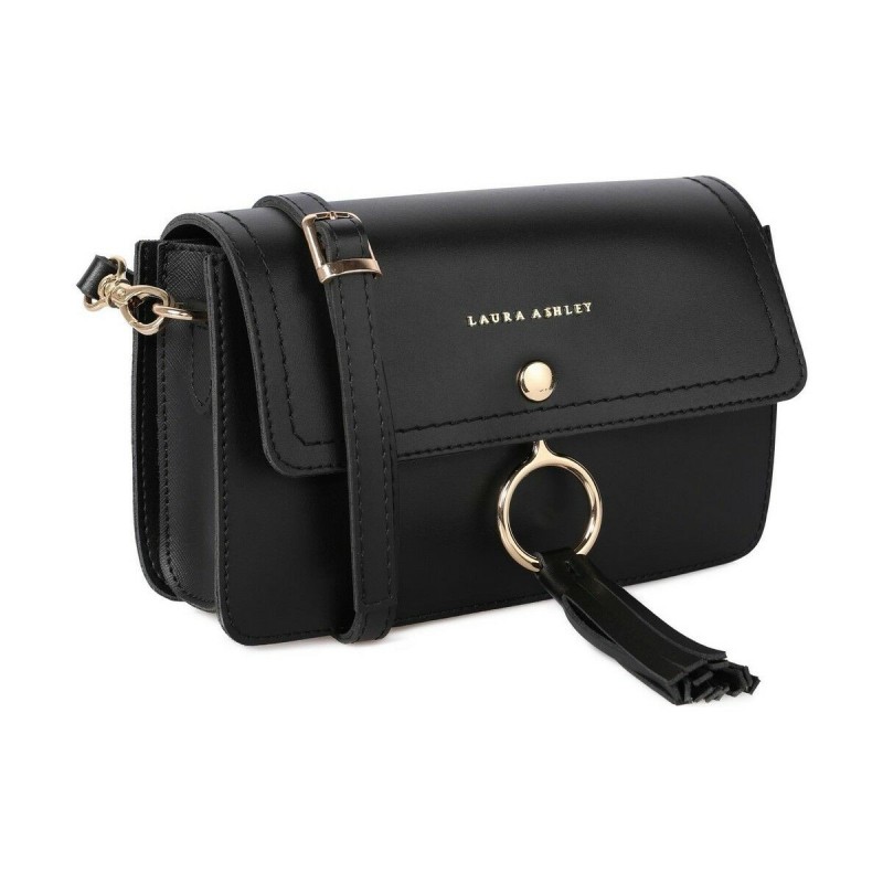 Sac-à-main Femme Laura Ashley MONZA-V2-BLACK Noir (23 x 15 x 4 cm) - Acheter à 60,36 € seulement chez Collector's Boutique