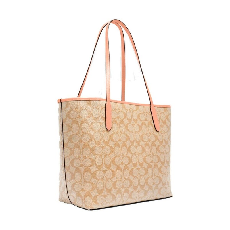 Sac-à-main Femme Coach 5696-IMTYF Marron (47 x 30 x 15 cm) - Acheter à 263,09 € seulement chez Collector's Boutique