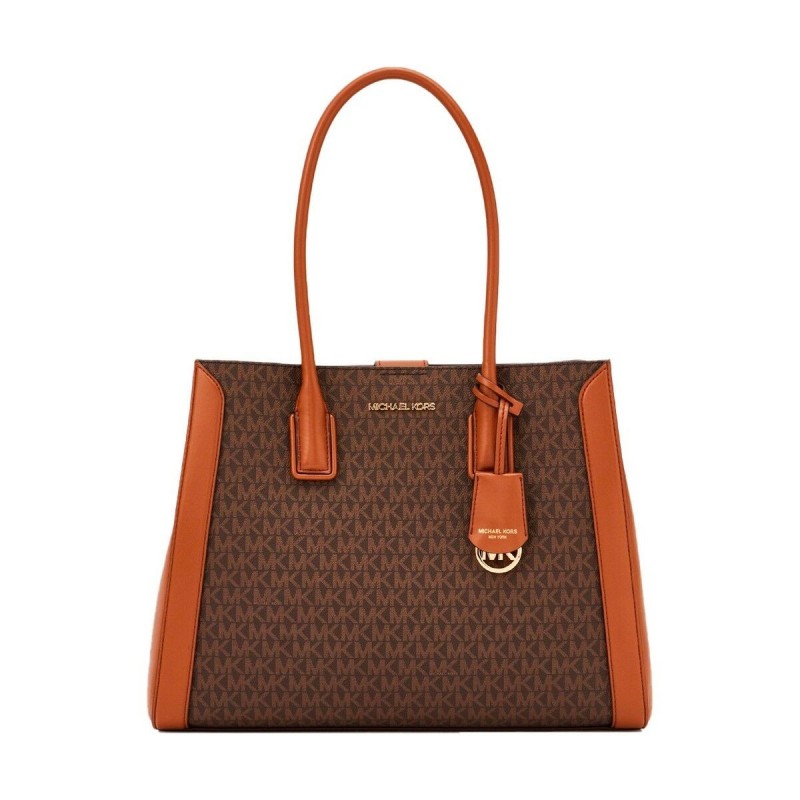 Sac-à-main Femme Michael Kors 35S2G6KT9B-BROWN Marron (38 x 30 x 14 cm) - Acheter à 309,13 € seulement chez Collector's Boutique