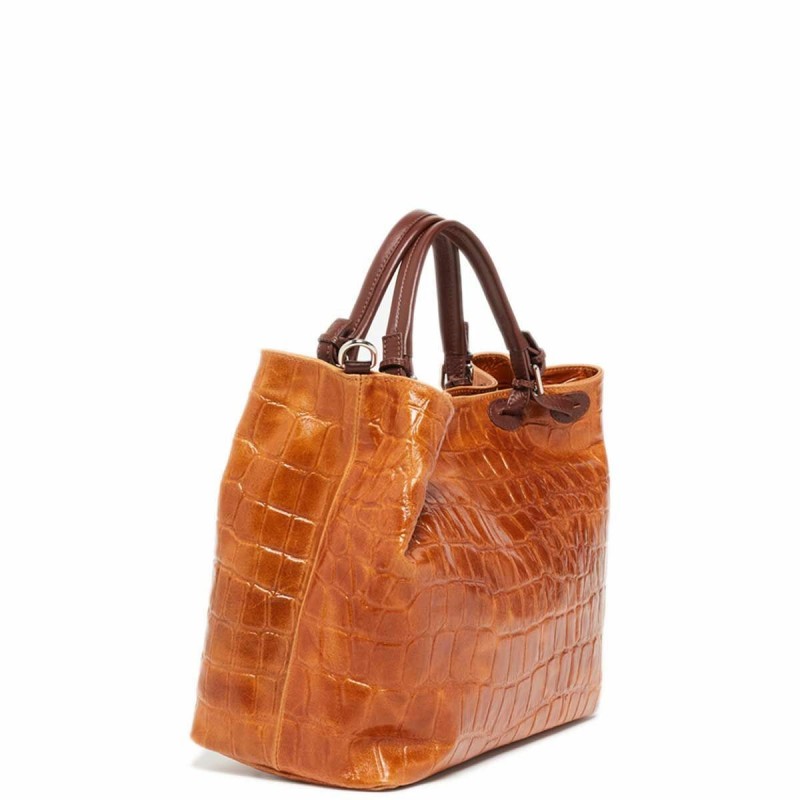 Sac-à-main Femme Ábaco AS221LIVIAU006 Marron (39 x 32 x 14 cm) - Acheter à 127,18 € seulement chez Collector's Boutique