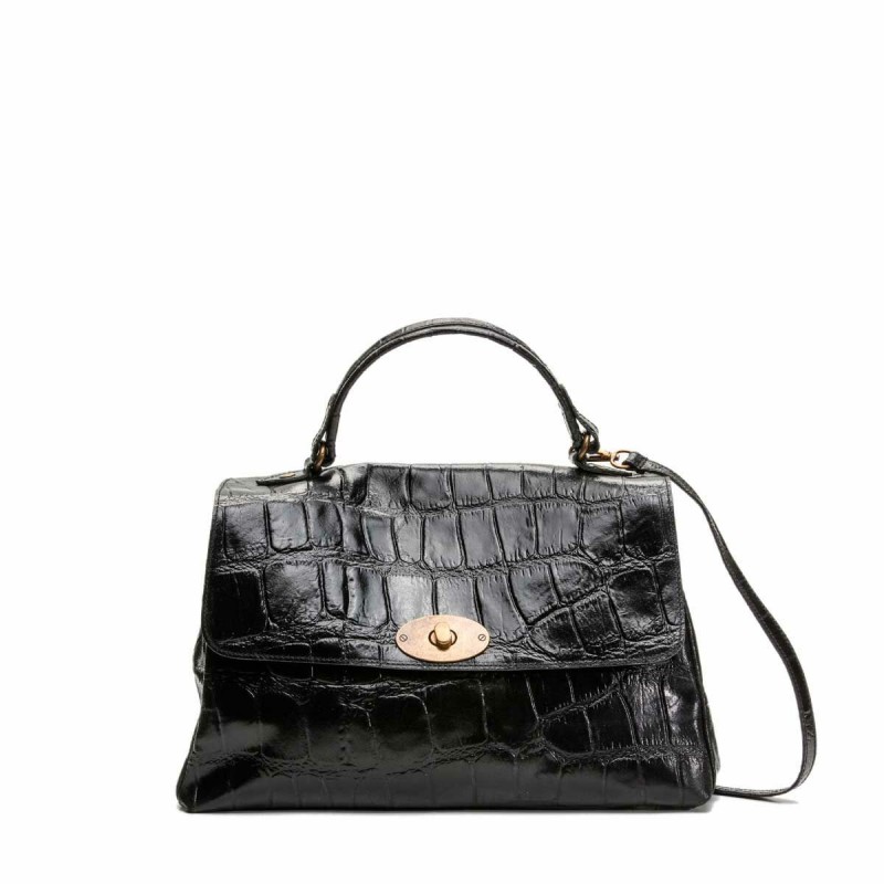 Sac-à-main Femme Ábaco BA221LISAU900 Noir (35 x 22 x 13 cm) - Acheter à 127,18 € seulement chez Collector's Boutique