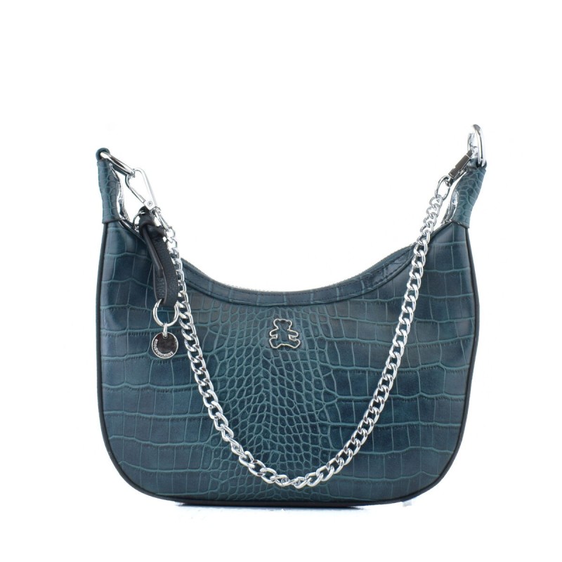 Sac-à-main Femme Lulu Castagnette LULU-A21043 Bleu (22 x 14 x 6 cm) - Acheter à 53,04 € seulement chez Collector's Boutique