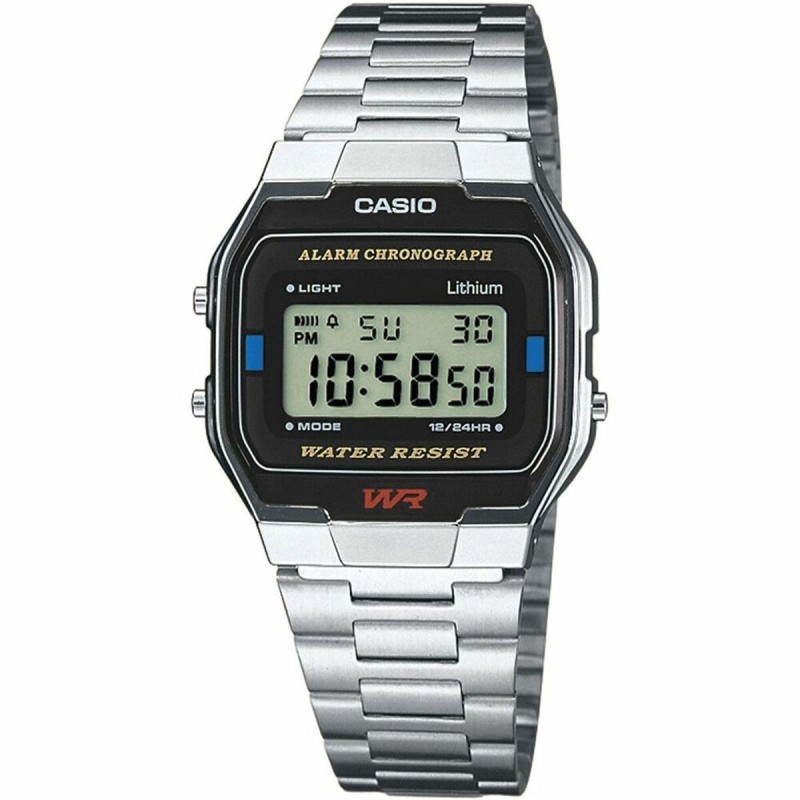 Montre Unisexe Casio A163WA-1QES Acier inoxydable Numérique - Acheter à 27,79 € seulement chez Collector's Boutique