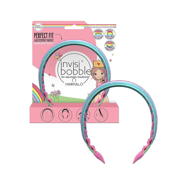 Serre-tête Invisibobble Hairhalo Kids Enfant Réglable Arc-en-ciel - Acheter à 8,15 € seulement chez Collector's Boutique