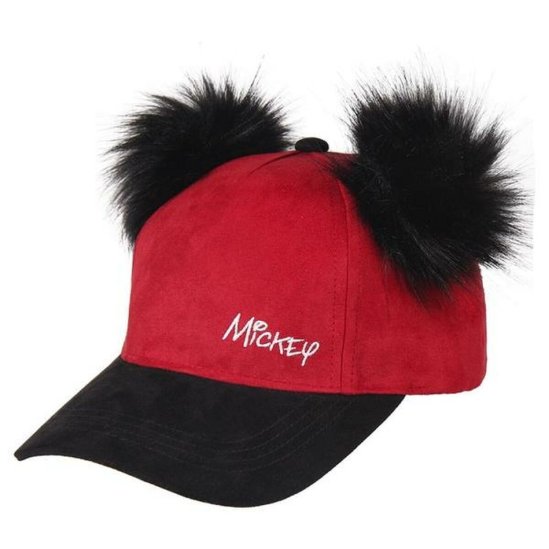 Casquette Mickey Mouse Rouge Noir (56 cm) - Acheter à 6,62 € seulement chez Collector's Boutique