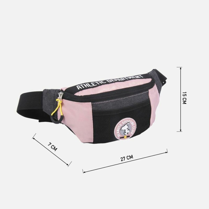 Sac banane Snoopy Rose (27 x 15 x 9 cm) - Acheter à 12,01 € seulement chez Collector's Boutique