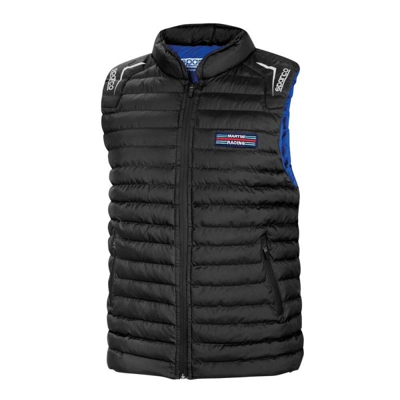 Gilet Rembourré pour Hommes Sparco Martini Racing Noir (Taille M) - Acheter à 77,11 € seulement chez Collector's Boutique