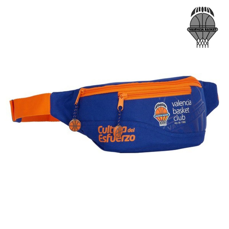 Sac banane Valencia Basket Bleu Orange (23 x 12 x 9 cm) - Acheter à 12,96 € seulement chez Collector's Boutique