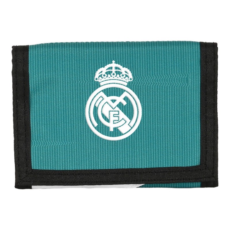 Portefeuille Real Madrid C.F. Blanc Vert turquoise (12.5 x 9.5 x 1 cm) - Acheter à 8,77 € seulement chez Collector's Boutique