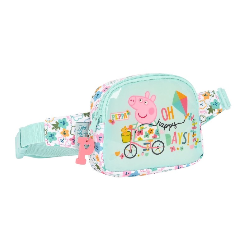 Sac banane Peppa Pig Cosy corner Bleu clair (14 x 11 x 4 cm) - Acheter à 11,68 € seulement chez Collector's Boutique