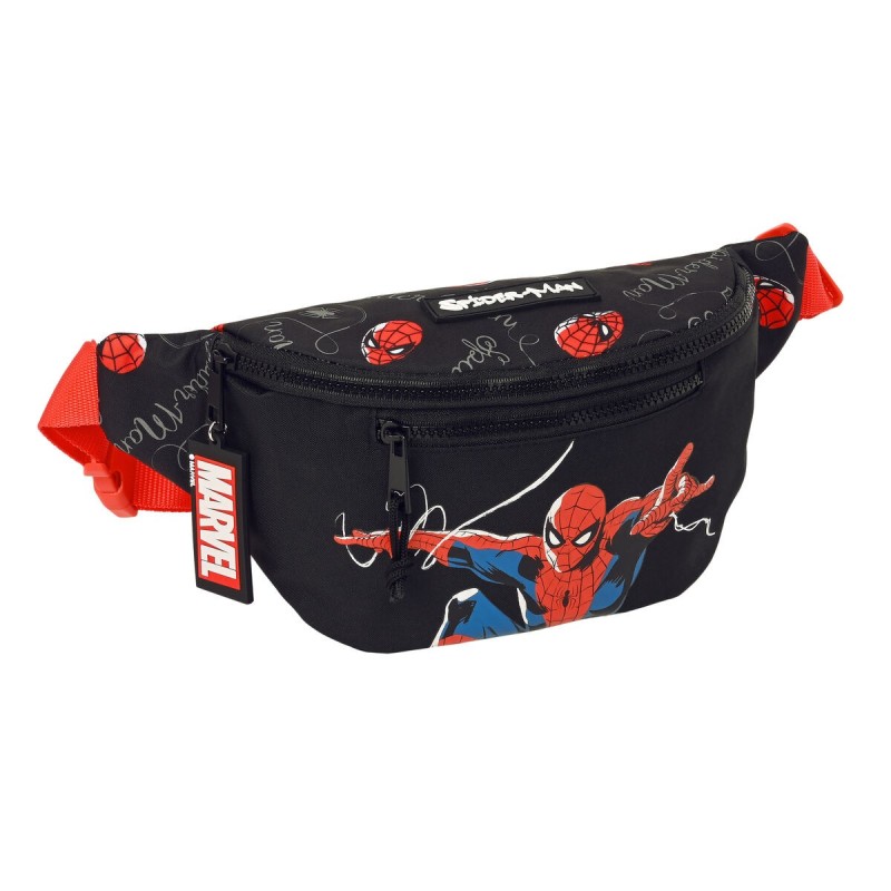 Sac banane Spiderman Hero Noir 23 x 12 x 9 cm - Acheter à 15,82 € seulement chez Collector's Boutique