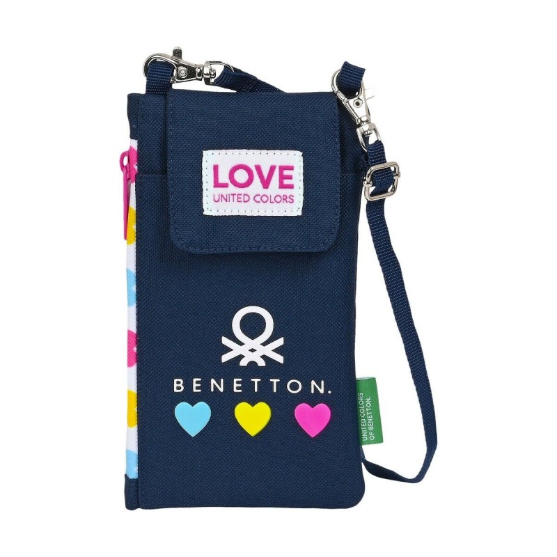 Porte-monnaie Benetton Love Protection pour téléphone portable Blue marine - Acheter à 13,12 € seulement chez Collector's Boutiq