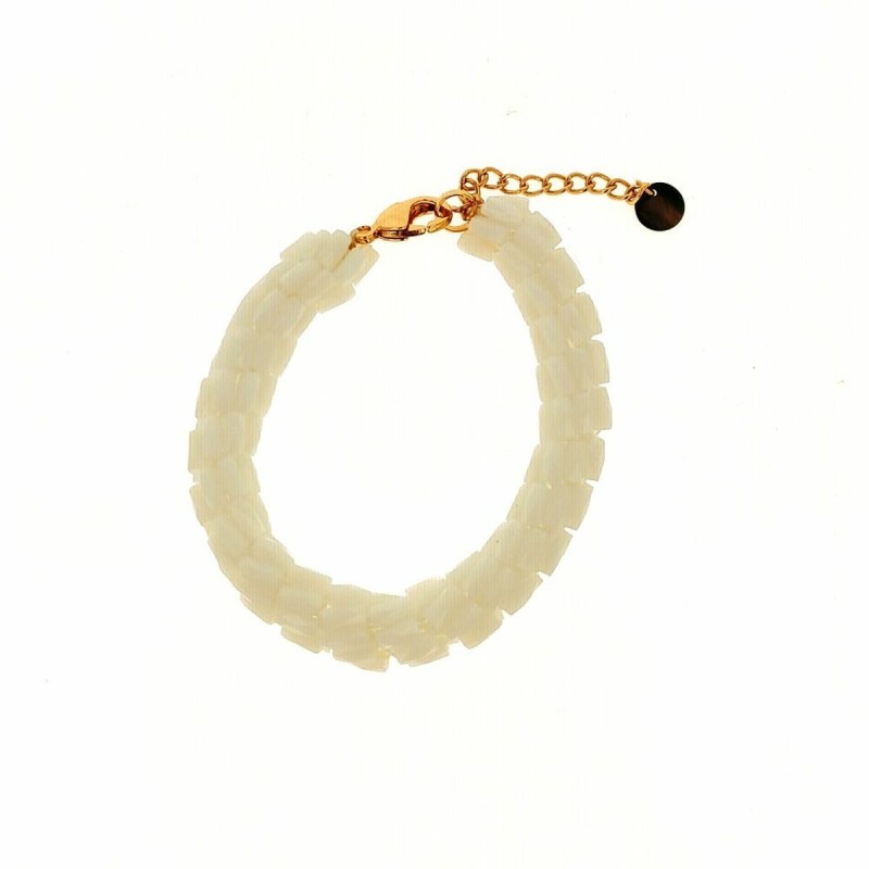 Bracelet Femme Lola Casademunt Doré Blanc - Acheter à 18,28 € seulement chez Collector's Boutique