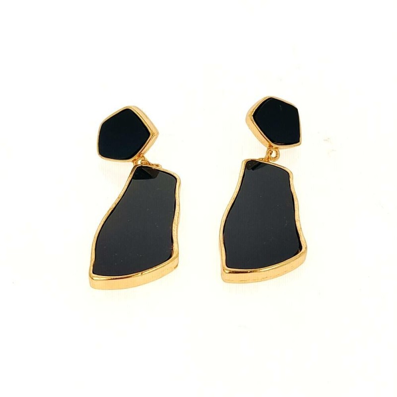 Boucles d´oreilles Femme Lola Casademunt Noir Pierre - Acheter à 22,43 € seulement chez Collector's Boutique