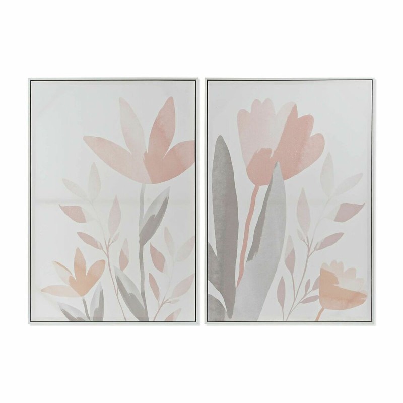 Cadre DKD Home Decor Fleurs (62,2 x 3,5 x 90 cm) (2 Unités) - Acheter à 50,81 € seulement chez Collector's Boutique