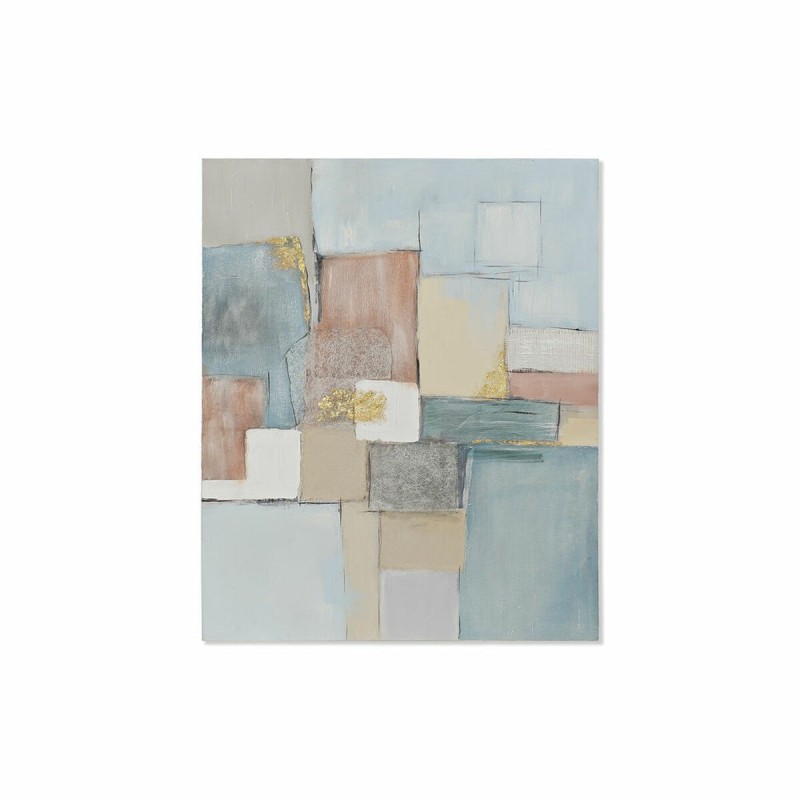 Cadre DKD Home Decor Toile Abstrait Moderne (80 x 4 x 100 cm) - Acheter à 74,47 € seulement chez Collector's Boutique