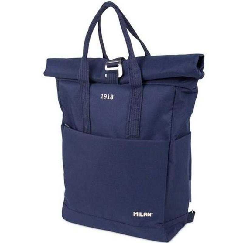 Sac à dos Casual Milan Blue marine (42 x 29 x 11 cm) - Acheter à 30,92 € seulement chez Collector's Boutique