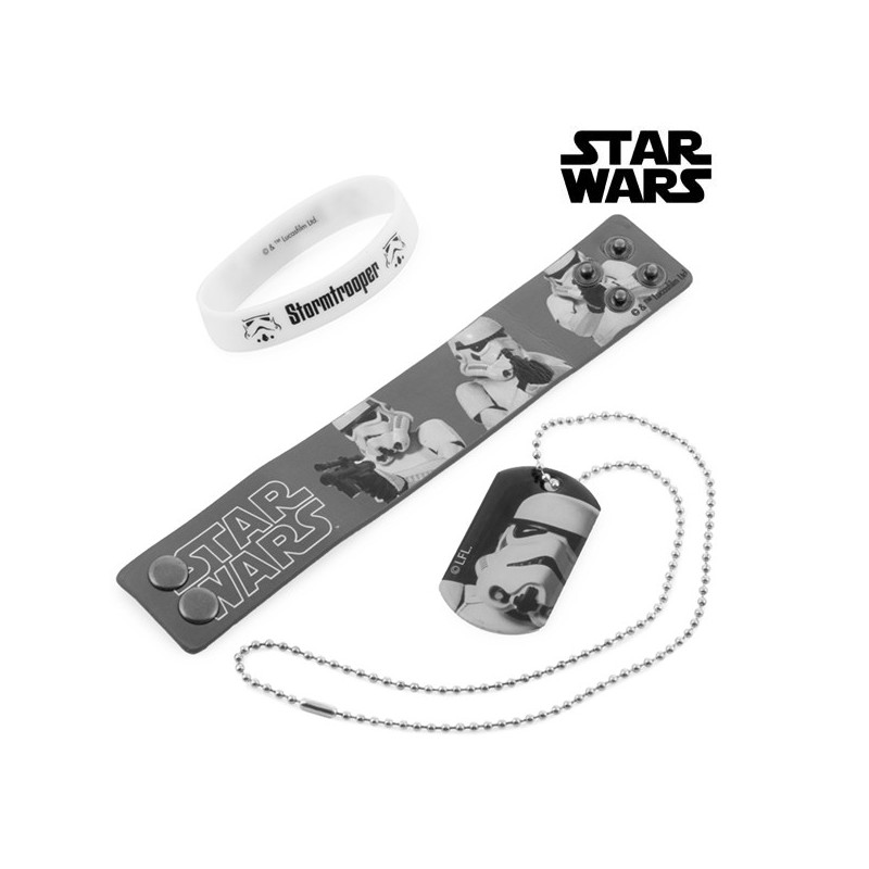 Bracelets et Pendentif Stormtrooper (Star Wars) - Acheter à 3,72 € seulement chez Collector's Boutique