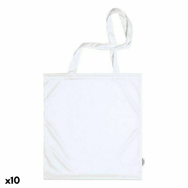 Sac 142607 Polyester Blanc Antibactérien (37 x 41 cm) (10 Unités) - Acheter à 14,23 € seulement chez Collector's Boutique