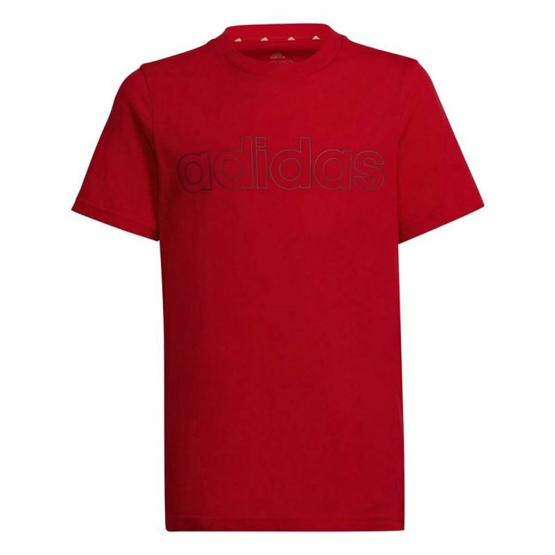 T-shirt à manches courtes enfant Adidas Essentials Rouge - Acheter à 16,03 € seulement chez Collector's Boutique