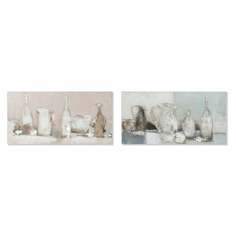 Cadre DKD Home Decor 8424001849130 Vase Toile (120 x 3,8 x 60 cm) (2 Unités) - Acheter à 125,34 € seulement chez Collector's Bou