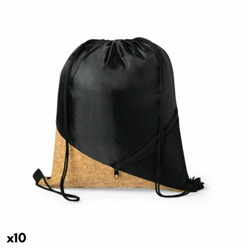 Sac à dos serré par des ficelles 146319 Noir (10 Unités) - Acheter à 18,47 € seulement chez Collector's Boutique